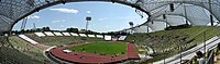 Olympic stadium of Munich (1972), Bavaria, Germany