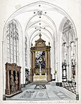De kapel met Filomena-altaar (Ph. van Gulpen, 1839)