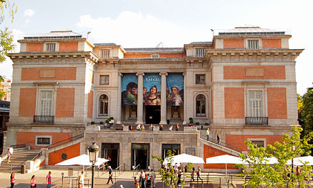 The northern entrance to Prado