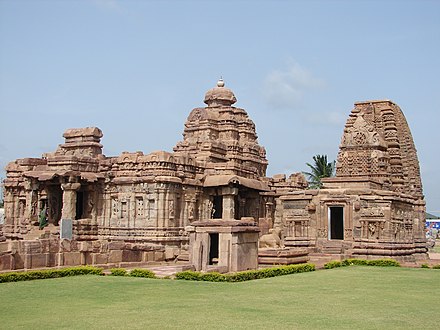 Mallikarjuna temple and Kashi Vishwanatha temple at Pattadakal, built successively by the kings of the Chalukya Empire and Rashtrakuta Empire, is a UNESCO World Heritage Site.
