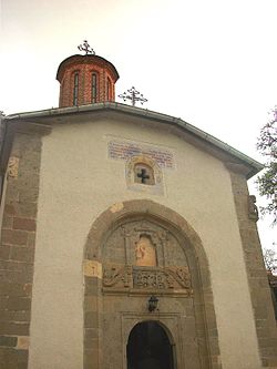 Manastir u selu Draganca