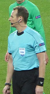 Pavel Královec Czech football referee