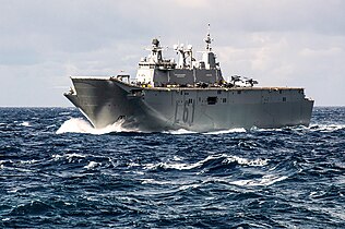 Amphibious assault ship-aircraft carrier Juan Carlos I