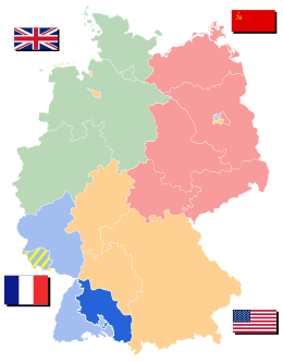 Plasseringa til Württemberg-Baden