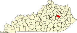 Powell County - Karta