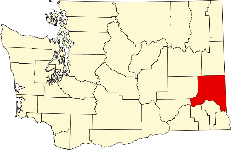 صورة:Map of Washington highlighting Whitman County.svg