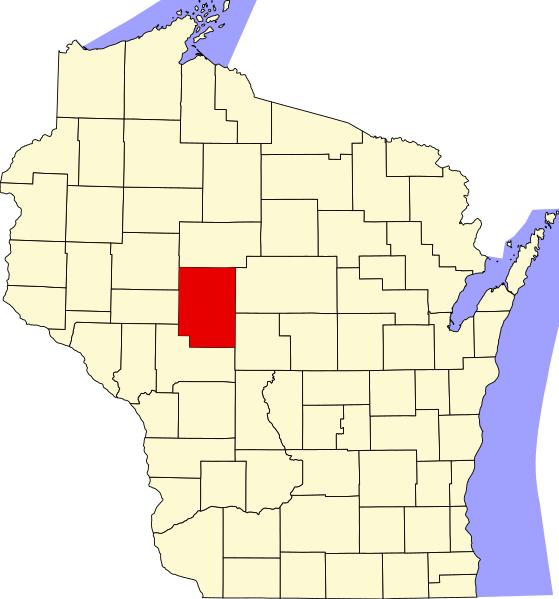 File:Map of Wisconsin highlighting Clark County.svg