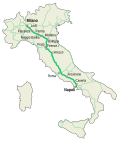 Miniadura per Autostrada A1 (Italia)