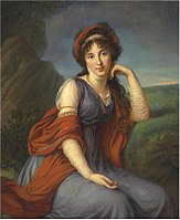 Portrait of Maria Razumovskaya by Élisabeth Vigée Le Brun, 1798