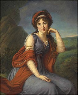 Late 18th Century portrait by Elisabeth Vigee-Lebrun Maria Razumovskaya by Vigee-Lebrun.jpg