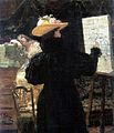 Maria Tenisheva at work by I.Repin (1897, Erevan).jpg