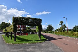 La place du monument.