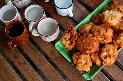 Maruya is a type of fritter from the Philippines usually made from bananas.