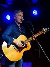 Nada Surf's Matthew Caws performing an acoustic show at The Saint in October 2017 Matthew Caws of Nada Surf The Saint Asbury Park NJ Oct 2017 LHCollins 400.jpg