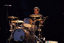 Max Weinberg in concerto.