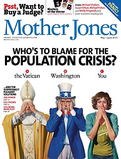 <i>Mother Jones</i> (magazine) American progressive magazine