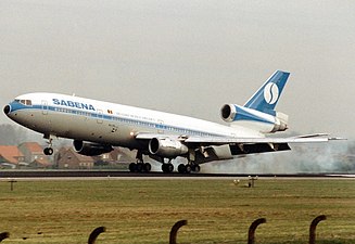 Sabena McDonnell Douglas MD-11 OO-SLA, Bryssel 1992