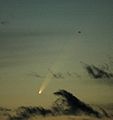 Ο κομήτης πάνω από την Ελβετία, 10 Ιανουαρίου 2007