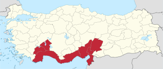 <span class="mw-page-title-main">Mediterranean Region (statistical)</span> Region in Turkey