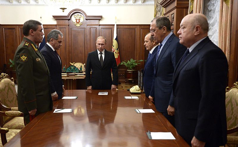 File:Meeting on investigation into the crash of a Russian airliner over Sinai (Kremlin, Moscow, 2015-11-17) 02.jpg