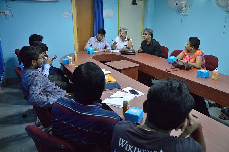 File:Meeting with Wikipedians and JU Officers - Bengali Wikipedia 10th Anniversary Celebration - Jadavpur University - Kolkata 2014-11-21 0698.JPG