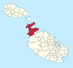 Lokasi di Malta