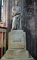 Statue von Edward Jenner in der Kathedrale von Gloucester
