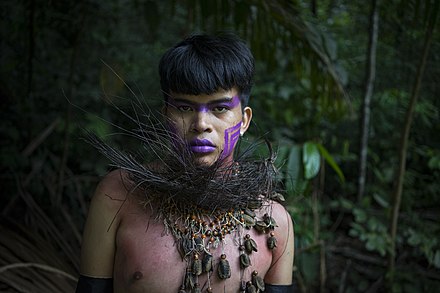 Дикие индейцы. Amazonian.