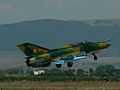 MiG-21 LanceR 'A' "6002" taking off