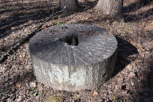 Millstone from Clopper Mill