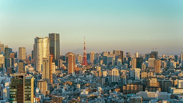 Image: Minato City, Tokyo, Japan