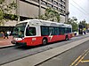 Muni bus 5010 at Ferry Plaza, May 2023.jpg