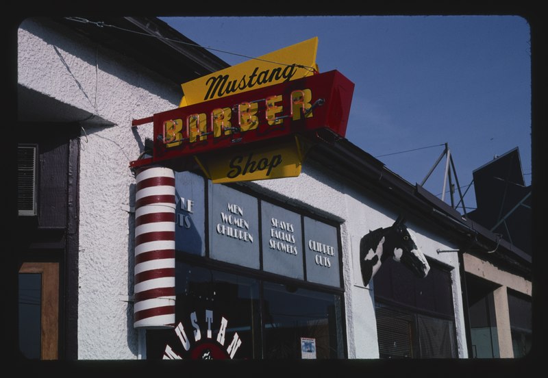 File:Mustang Barber Shop, Billings, Montana LCCN2017706859.tif