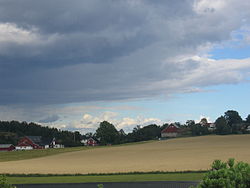 Agricultural landscape on Nøtterøy Island