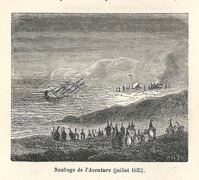 File:Naufrage de l'Aventure en juillet 1825-gravure.jpg