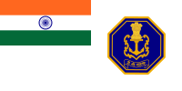 Flag of the Indian Navy (2022–present)
