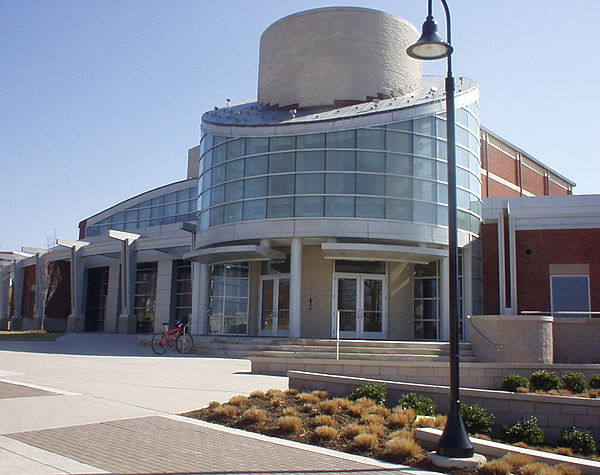 The façade of Watson Hall