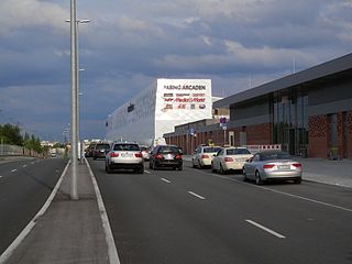 Nordumgehung Pasing street in Pasing, Germany