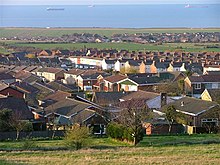 New Marske seen from Errington Wood