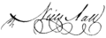 Niels Aall signature.png