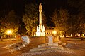 Čeština: Noční pohled na Fontánu na Vratislavově náměstí v Novém Městě na Moravě, okr. Žďár nad Sázavou. English: Night view of fountain at Vratislavovo square in Nové Město na Moravě, Žďár nad Sázavou District.