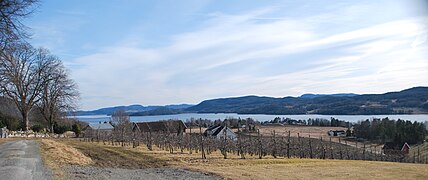 Norsjø sett fra Nes kirke