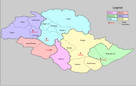 The tehsil map of Gilgit-Baltistan, circa 2008 Northern Areas Pakistan.svg