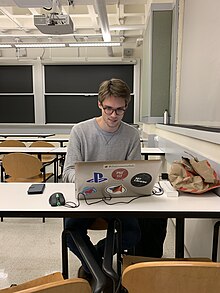 Norwegian student conducting research at the Massachusetts Institute of Technology in the United States Norwegian Exchange Student.jpg