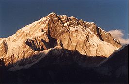 Uitzicht vanuit Lobuche