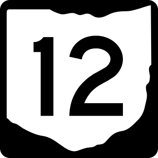 <span class="mw-page-title-main">Ohio State Route 12</span> State highway in Ohio, US
