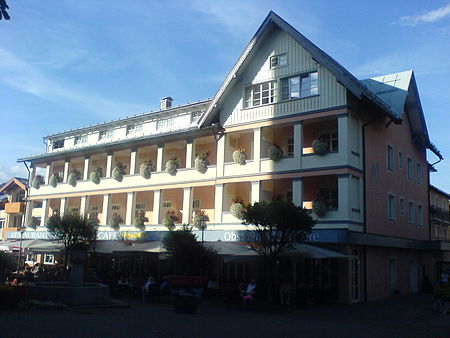 Oberstdorf, Marktplatz 6 —Hotel Mohren