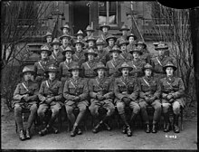 Officers of the Canterbury Infantry Regiment in Germany, 1919 Officers of the Canterbury Regiment in Mulheim, Germany, 1919 (21014700313).jpg