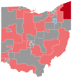 Ohio Senate 2020 Election.svg