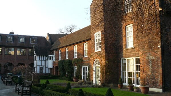 State apartments of Croydon Palace, now part of a private school